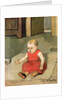 Little Hector on the floor, 1889 by Ferdinand Hodler