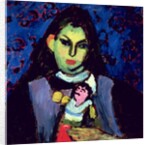 Girl with Doll, 1910 by Alexej von Jawlensky