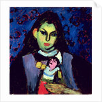 Girl with Doll, 1910 by Alexej von Jawlensky