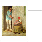 Nourishment, 1858 by Jean-Francois Millet