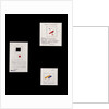 Project for Suprematist Brooch Nos. 1, 2 and 3, c.1916-20 by Kazimir Severinovich Malevich