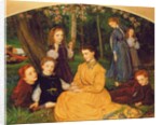 A Birthday Picnic - Portraits of the Children of W.W. Pattinson, Esq. of Felling, Near Gateshead, 1866-67 by Arthur Hughes