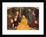 A Birthday Picnic - Portraits of the Children of W.W. Pattinson, Esq. of Felling, Near Gateshead, 1866-67 by Arthur Hughes