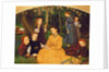 A Birthday Picnic - Portraits of the Children of W.W. Pattinson, Esq. of Felling, Near Gateshead, 1866-67 by Arthur Hughes
