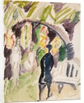 Divan 1912-14 by Ernst Ludwig Kirchner