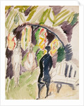 Divan 1912-14 by Ernst Ludwig Kirchner