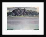 Thunersee with the Stockhorn Mountains, 1910 by Ferdinand Hodler