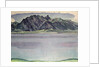 Thunersee with the Stockhorn Mountains, 1910 by Ferdinand Hodler