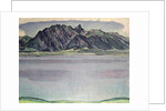 Thunersee with the Stockhorn Mountains, 1910 by Ferdinand Hodler