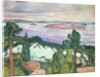 Oslofijord - Northern Beach 1910 by Edvard Munch