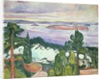 Oslofijord - Northern Beach 1910 by Edvard Munch