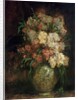 Vase of Flowers, c.1870-75 by Adolphe Joseph Thomas Monticelli