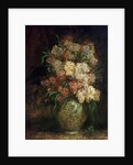 Vase of Flowers, c.1870-75 by Adolphe Joseph Thomas Monticelli