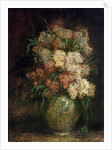 Vase of Flowers, c.1870-75 by Adolphe Joseph Thomas Monticelli