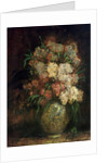 Vase of Flowers, c.1870-75 by Adolphe Joseph Thomas Monticelli