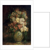 Vase of Flowers, c.1870-75 by Adolphe Joseph Thomas Monticelli
