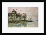 The Port of Amsterdam, c.1873 by Claude Monet