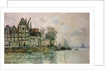 The Port of Amsterdam, c.1873 by Claude Monet