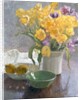 Still Life with Yellow Tulips by Carl Moll