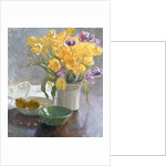 Still Life with Yellow Tulips by Carl Moll