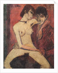 Seated Gipsy Lovers, 1922 by Otto Muller or Mueller