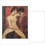 Seated Gipsy Lovers, 1922 by Otto Muller or Mueller