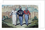 The Perfect Trinity: Pope Pius IX, Victor Emmanuel II and Garibaldi, 1870 by Italian School