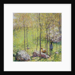 Dogwood Blossoms, 1906 by Willard Leroy Metcalf