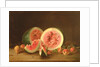 Still Life with Watermelon, 1865 by William Wheeler