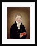 Boy Holding a Book, c.1810 by John Brewster