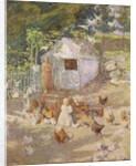 Barnyard, c.1890-1900 by John Henry Twachtman
