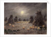 Autumn Harvest by Moonlight by Charles Russell Loomis