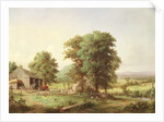 Summer Landscape, 1862 by George Henry Durrie