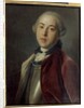 Portrait of Count Alexander Mihailovich Galitzine, 18th century by Pietro Antonio Rotari