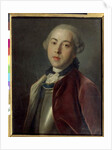 Portrait of Count Alexander Mihailovich Galitzine, 18th century by Pietro Antonio Rotari