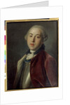 Portrait of Count Alexander Mihailovich Galitzine, 18th century by Pietro Antonio Rotari