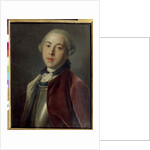 Portrait of Count Alexander Mihailovich Galitzine, 18th century by Pietro Antonio Rotari