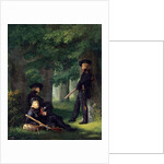 Outpost Duty, 1815 by Georg Friedrich Kersting