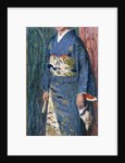 Portrait of a Japanese woman in a kimono, or Madame Kuroki, 1922 by Edmond-Francois Aman-Jean