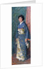Portrait of a Japanese woman in a kimono, or Madame Kuroki, 1922 by Edmond-Francois Aman-Jean