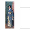 Portrait of a Japanese woman in a kimono, or Madame Kuroki, 1922 by Edmond-Francois Aman-Jean