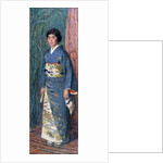 Portrait of a Japanese woman in a kimono, or Madame Kuroki, 1922 by Edmond-Francois Aman-Jean