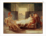 Sketch for Aeneas Telling Dido the Misfortunes of Troy, before 1813 by Baron Pierre-Narcisse Guerin