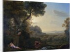 Landscape with Narcissus and Echo, 1644 by Claude Lorrain (1600-82)