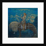 A knight by John Bauer