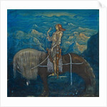 A knight by John Bauer