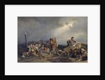 A Holt of The Prisoners, 1861 by Valeri Ivanovich Jacobi