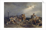 A Holt of The Prisoners, 1861 by Valeri Ivanovich Jacobi