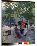 Cafe at Paris, c.1890 by Konstantin Alekseevich Korovin