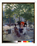 Cafe at Paris, c.1890 by Konstantin Alekseevich Korovin